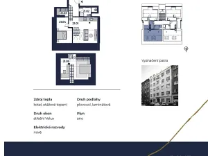 Prodej bytu 3+kk, Praha - Žižkov, Žerotínova, 74 m2