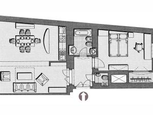 Pronájem bytu 2+kk, Praha - Holešovice, Nad štolou, 65 m2