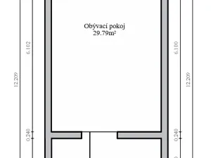 Pronájem bytu 1+1, Praha - Bubeneč, Čechova, 44 m2