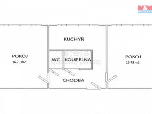 Pronájem bytu 2+1, Praha - Strašnice, Štěchovická, 56 m2