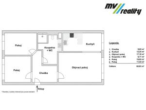 Prodej bytu 3+kk, Lysá nad Labem, Okružní, 69 m2