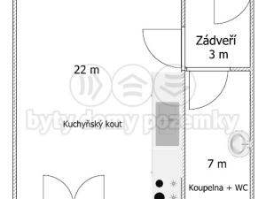 Pronájem bytu 1+kk, Plzeň - Východní Předměstí, Úslavská, 35 m2