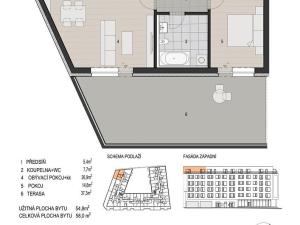 Prodej bytu 2+kk, Plzeň, 58 m2