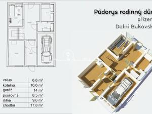 Prodej rodinného domu, Dolní Bukovsko, Na Chobotě, 168 m2