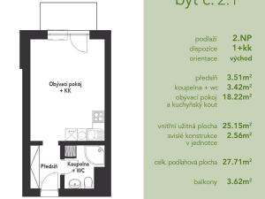 Pronájem bytu 1+kk, Mariánské Lázně, Chebská, 30 m2