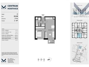 Prodej bytu 2+kk, Hostivice, Čsl. armády, 49 m2