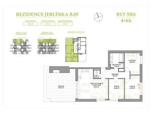 Prodej bytu 4+kk, Brno, Jerlínová, 88 m2