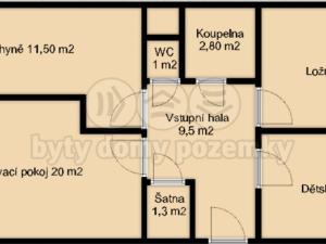 Prodej bytu 3+1, Praha - Stodůlky, Neustupného, 82 m2