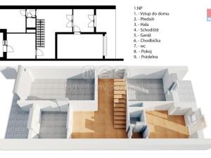 Prodej rodinného domu, Praha - Chodov, Vápeníkova, 234 m2