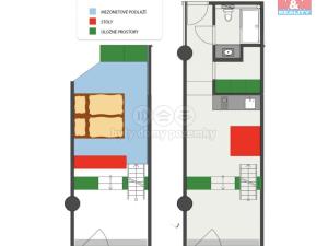 Pronájem bytu 2+kk, Zlín, J. A. Bati, 41 m2