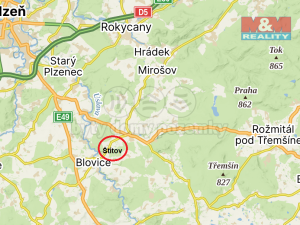 Prodej chalupy, Blovice - Štítov, 126 m2