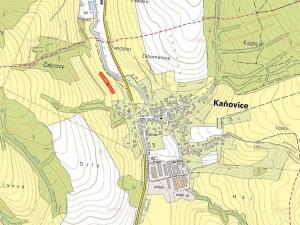 Prodej pozemku pro bydlení, Kaňovice, 928 m2