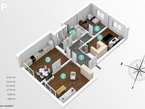 Prodej bytu 4+kk, Hradec Králové, třída Karla IV., 95 m2