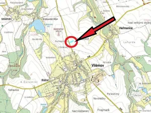 Prodej podílu pole, Vilémov, 921 m2
