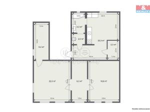 Prodej bytu 3+1, Kraslice, Palackého, 91 m2