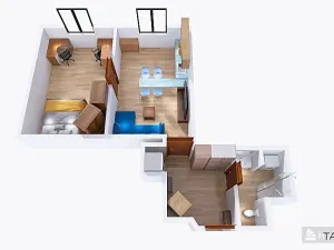 Prodej bytu 2+kk, Plzeň, Edvarda Beneše, 59 m2