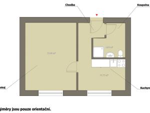 Pronájem bytu 1+1, Habartov, Raisova, 35 m2