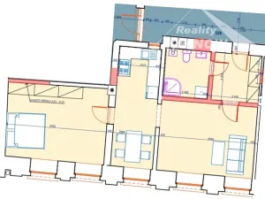Pronájem bytu 2+1, Kroměříž, Riegrovo náměstí, 64 m2