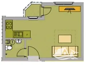 Prodej bytu 1+kk, Bjala, Bulharsko, 29 m2