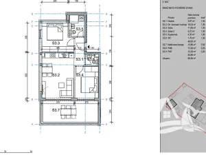 Prodej bytu 3+kk, Novalja, Chorvatsko, 59 m2