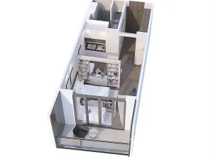 Prodej bytu 1+kk, Batumi (ბათუმი), Gruzie, 25 m2