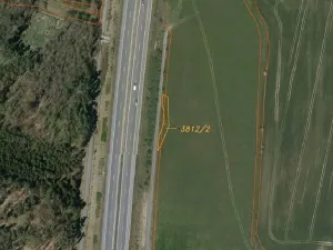 Dražba pozemku, Soběslav, 1175 m2