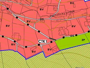 Prodej pozemku pro bydlení, Pertoltice, 2097 m2