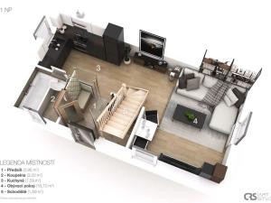 Prodej rodinného domu, Zlín, Zálešná XI, 97 m2