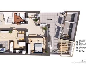 Prodej rodinného domu, Želešice, Petra Bezruče, 101 m2