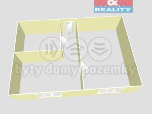 Prodej bytu 1+1, Cheb, Palackého, 36 m2