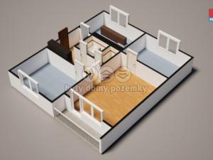 Prodej bytu 3+1, Stráž pod Ralskem, Mimoňská, 70 m2