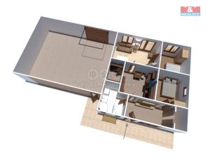Pronájem rodinného domu, Benátky nad Jizerou - Dražice, 69 m2