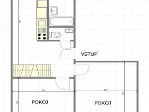 Pronájem bytu 2+1, Uherský Brod, Soukenická, 69 m2