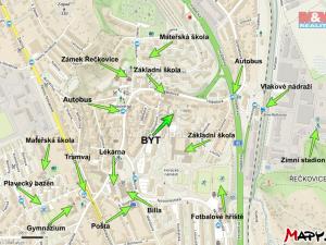 Prodej bytu 1+1, Brno - Řečkovice, Horácké náměstí, 45 m2