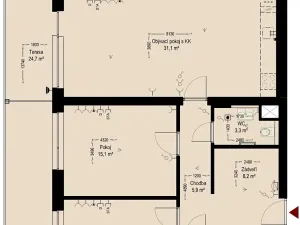 Prodej bytu 4+kk, Trutnov, Chodská, 113 m2