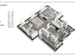 Prodej bytu 3+1, Hradec Králové, Klumparova, 104 m2