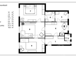 Prodej bytu 3+1, Hradec Králové, Klumparova, 104 m2