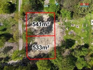 Prodej zahrady, Orlová, Bezručova, 541 m2
