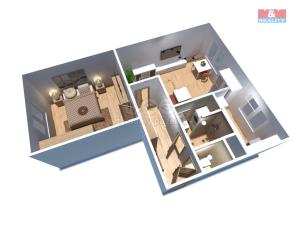 Prodej bytu 2+kk, Kostelec nad Černými lesy - Kostelec nad Černými Lesy, Dr. Trippé, 50 m2