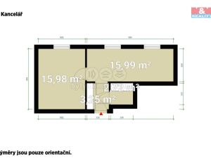 Pronájem kanceláře, Plzeň, Zikmunda Wintra, 44 m2