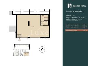 Prodej obchodního prostoru, Praha - Radlice, Pechlátova, 99 m2