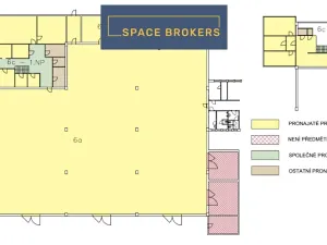 Pronájem skladu, Panenské Břežany, 1500 m2