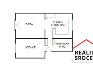 Pronájem bytu 2+1, Ostrava, Bogorodského, 50 m2