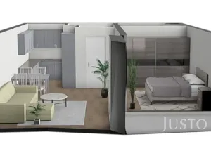 Prodej bytu 2+kk, Písek, Zeyerova, 51 m2
