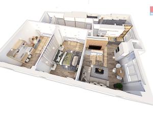 Prodej bytu 3+1, Praha - Holešovice, Veletržní, 105 m2