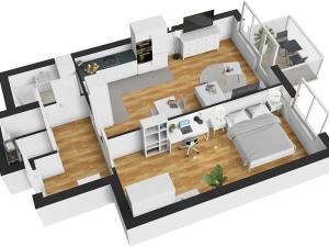 Prodej bytu 2+kk, Praha - Kbely, Herlíkovická, 52 m2