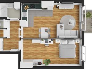 Prodej bytu 2+kk, Praha - Kbely, Herlíkovická, 52 m2