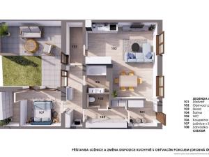 Prodej rodinného domu, Brno, Farní, 66 m2