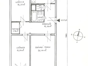 Prodej bytu 3+1, Praha - Modřany, Levského, 79 m2