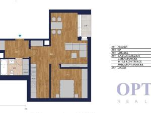 Pronájem bytu 2+kk, Praha - Michle, U plynárny, 62 m2